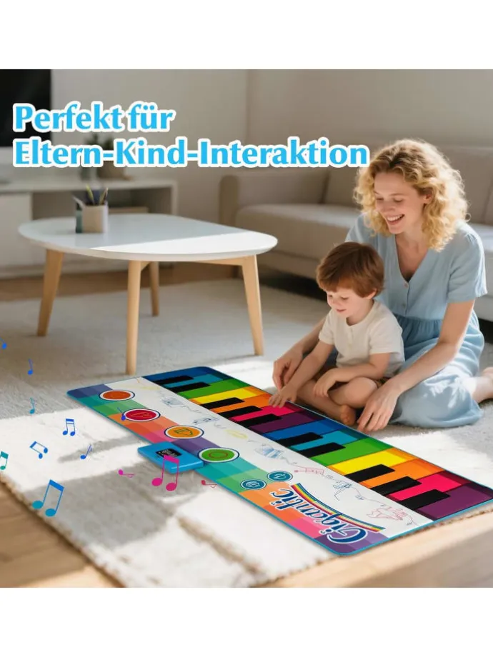 Musikmatte Kinder in Bunt