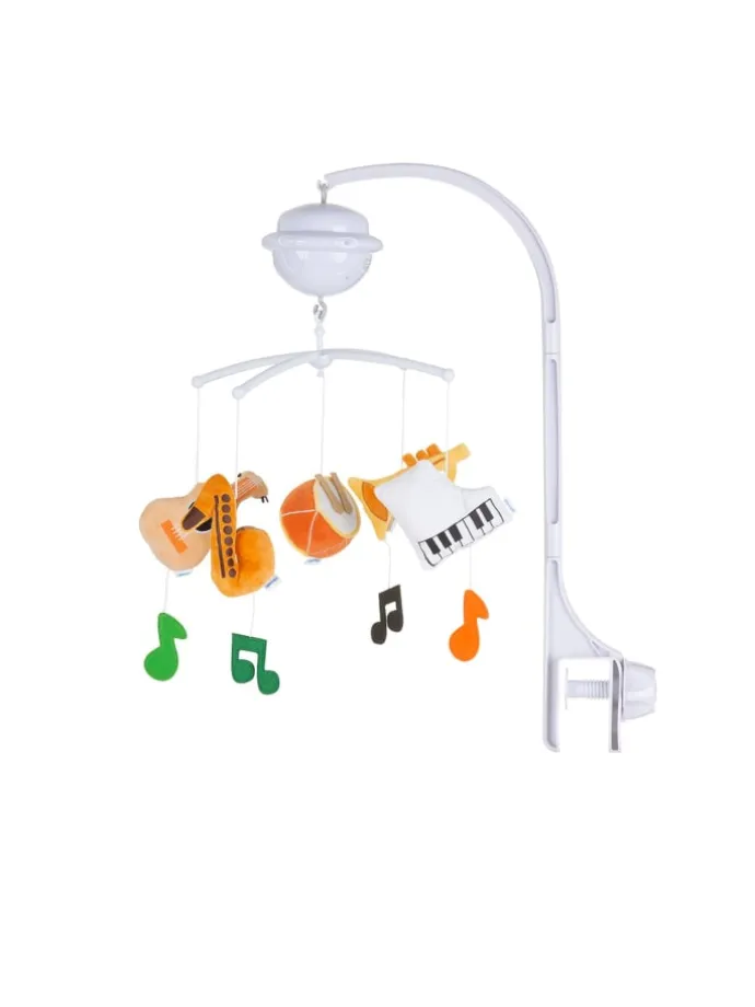 Musikmobile Bluetooth-Funktion in orange