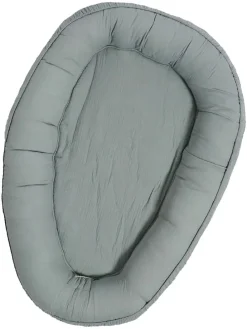 Musselin-Kuschelnest in Grün - (L)80 x (B)40 cm