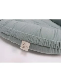 Musselin-Kuschelnest mit Lammfelleinlage