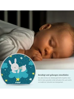 MyBabyLight Beruhigungslicht Hase in Blau ab 0 Monate
