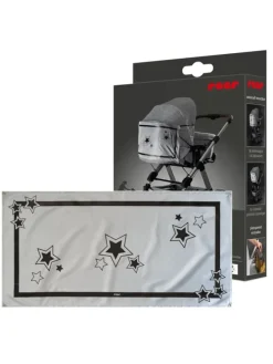 MyBuddyGuard Kinderwagen-Reflektor-Banner in Weiß ab 0 Monate