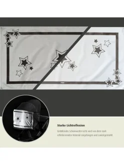 MyBuddyGuard Kinderwagen-Reflektor-Banner in Weiß ab 0 Monate