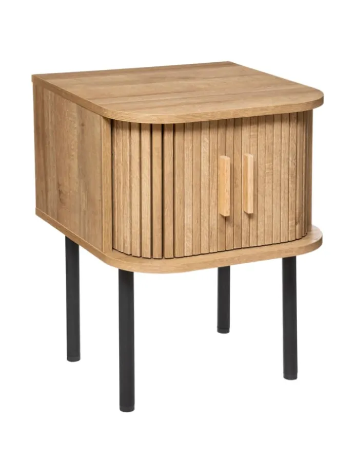 Nachttisch in beige