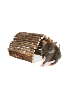 Nagerbrücke in Natur - (B)40 x (T)65 cm