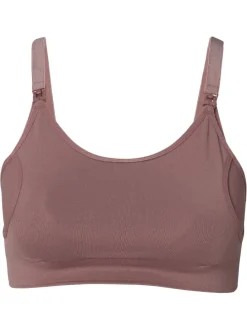 Nahtloser Still-Bh Pumping Mae Sensil Breeze in Deep Taupe