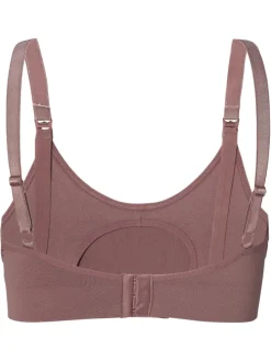 Nahtloser Still-Bh Pumping Mae Sensil Breeze in Deep Taupe