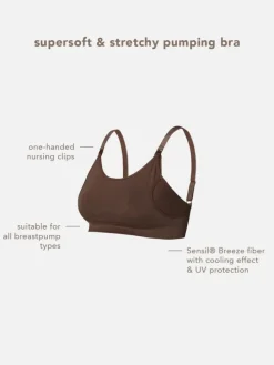 Nahtloser Still-Bh Pumping Mae Sensil Breeze in Coffee Bean