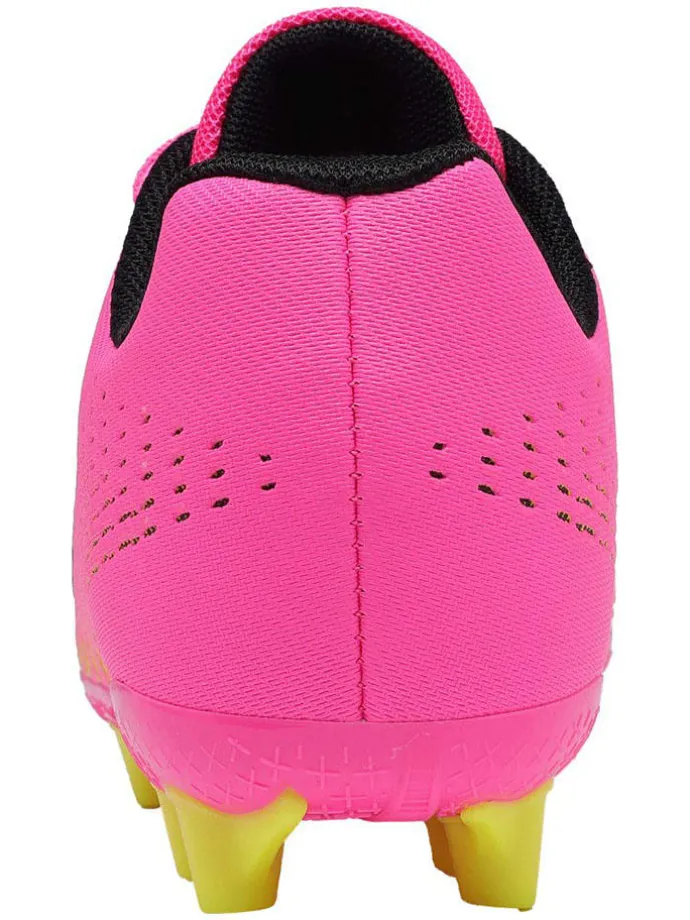 Natur- und Kunstrasen-Fußballschuhe "Skill" in Pink