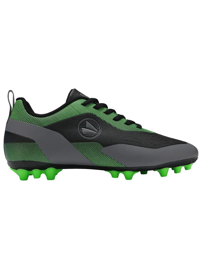 Natur- und Kunstrasen-Fußballschuhe "Twist" in Schwarz/ Grün