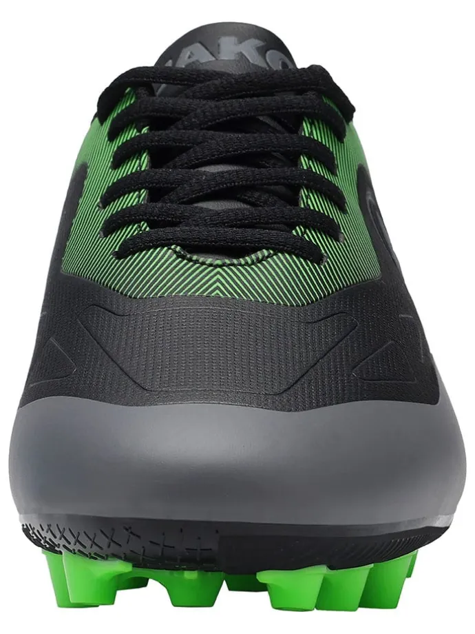 Natur- und Kunstrasen-Fußballschuhe "Twist" in Schwarz/ Grün