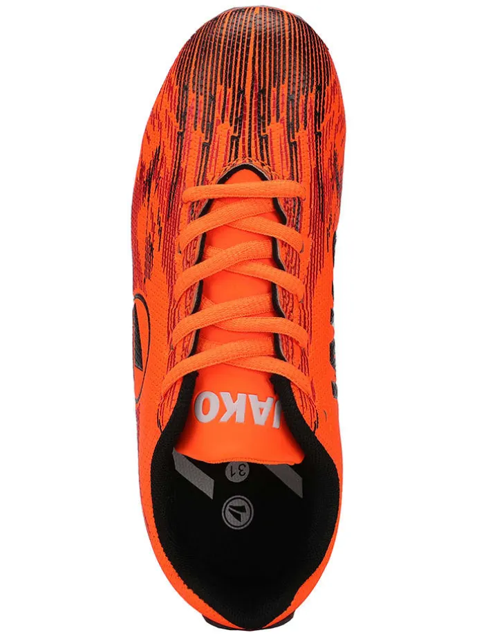 Naturrasen-Fußballschuhe "Stepover" in Orange