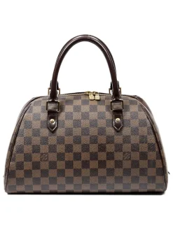 2nd Hand Henkeltasche in Braun - (B)32,5 x (H)19,5 x (T)19 cm