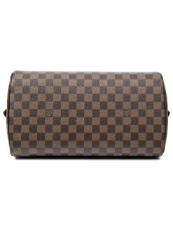 2nd Hand Henkeltasche in Braun - (B)32,5 x (H)19,5 x (T)19 cm