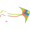 Neon Taschen-Flugdrachen in Bunt - ab 6 Jahren