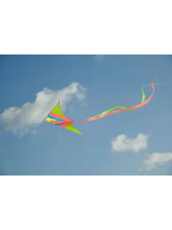 Neon Taschen-Flugdrachen in Bunt - ab 6 Jahren