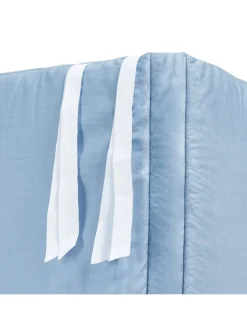 Nestchen in Blau Grau (L) 180 cm, (B) 35 cm