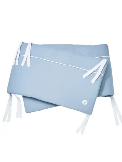 Nestchen in Blau Grau (L) 180 cm, (B) 35 cm