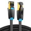 Netzwerkkabel CAT8 SFTP RJ45 Ethernet 40Gbps 8m Schwarz