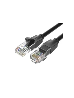 Netzwerkkabel RJ45 LAN-Kabel , UTP, Cat.6a 1.5m Schwarz