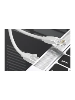 Netzwerkkabel UTP CAT6 RJ45 Ethernet 1000Mbps RJ45 auf RJ45 0.5m grau