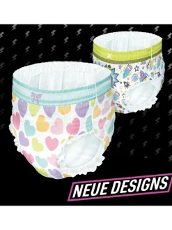 Ninjamas Pyjama Pants Herzen, 60 absorbierende Nachthöschen, 7 Jahre, 17kg-30kg