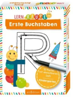 Nonbook - Lernraupe - Erste Buchstaben