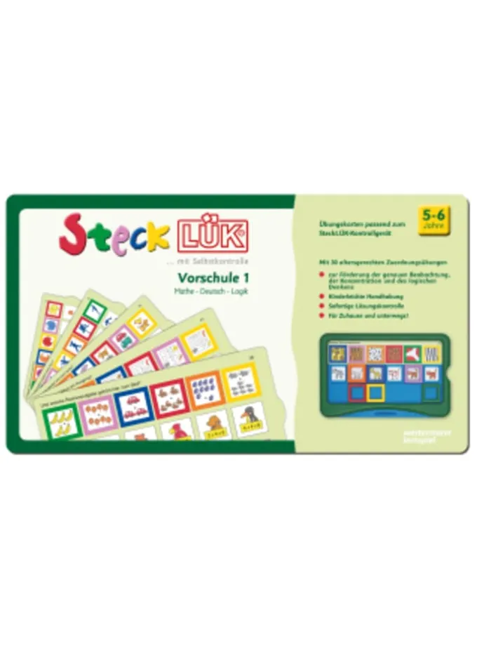 Nonbook - Vorschule mix 1 Mathe - Deutsch - Logik (grün)