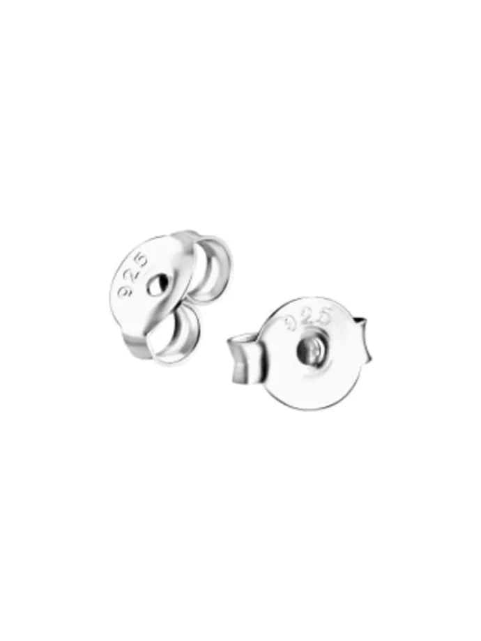 Ohrringe, Ohrstecker FUSSBALL in 925 Sterling Silber, 2-tlg.