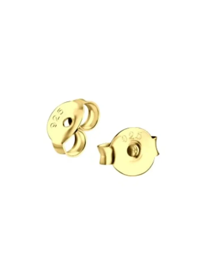 Ohrringe, Ohrstecker SCHMETTERLING in Gold Zirkonia 925 Sterling Silber, 2-tlg.