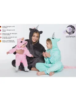 Onesie Kostüm in Türkis