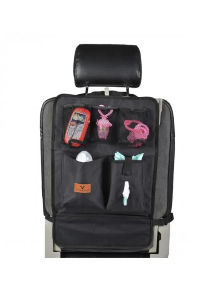 Organizer für Auto mit Taschen in schwarz