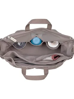 Organizer-Tasche in Taupe - (B)30 x (H)24 x (T)10 cm