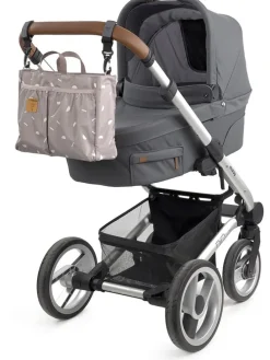 Organizer-Tasche in Taupe - (B)30 x (H)24 x (T)10 cm