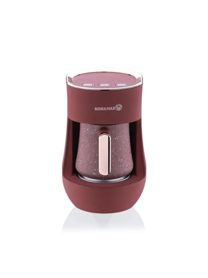 Otantik Kaffeemaschine 700W ideal für türkischen Kaffee & heiße Milch in Rosa
