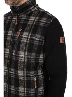 Outdoorjacke 408301 in schwarz