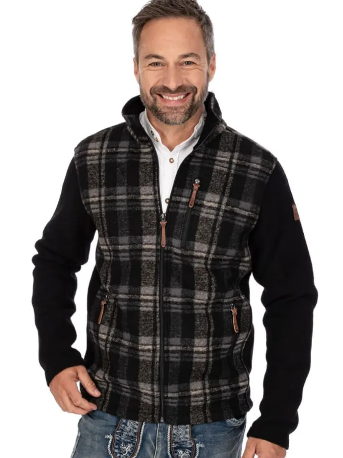 Outdoorjacke 408301 in schwarz