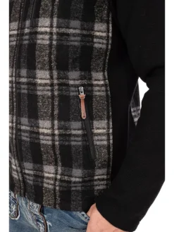 Outdoorjacke 408301 in schwarz