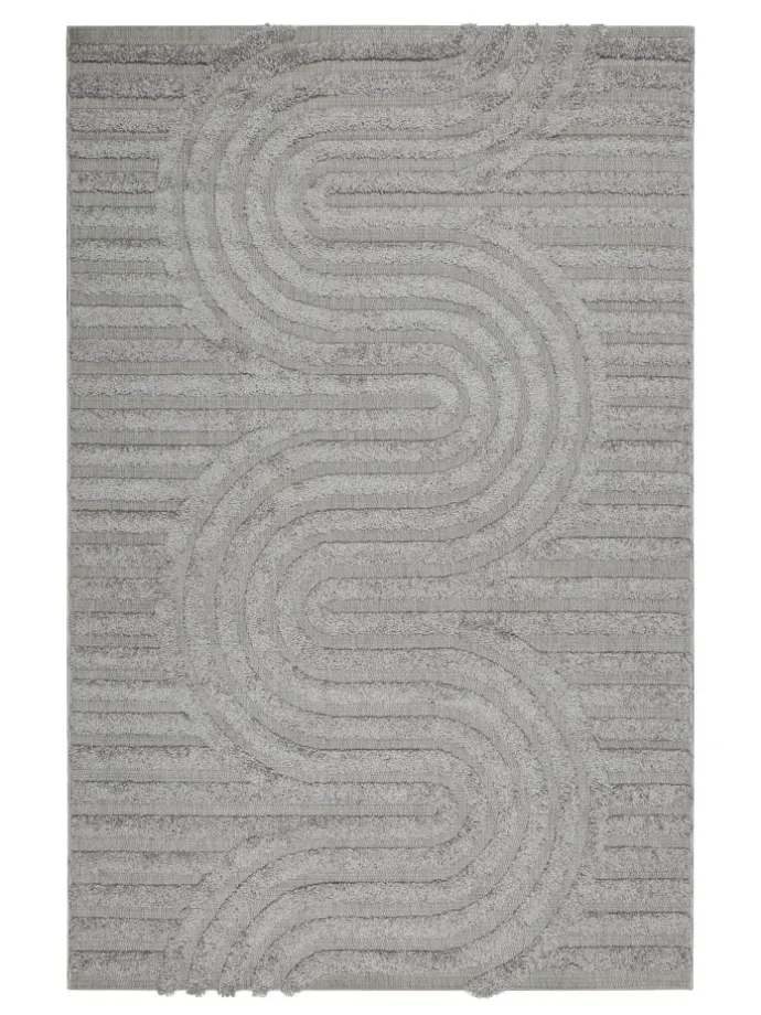 Outdoorteppich Miles in grau