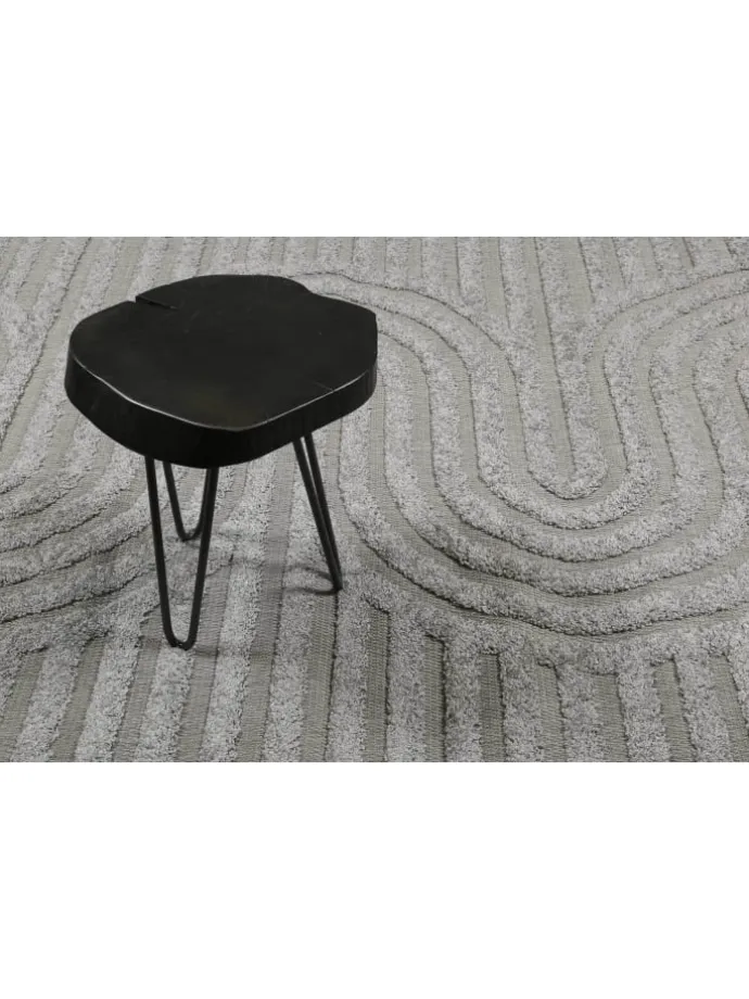 Outdoorteppich Miles in grau