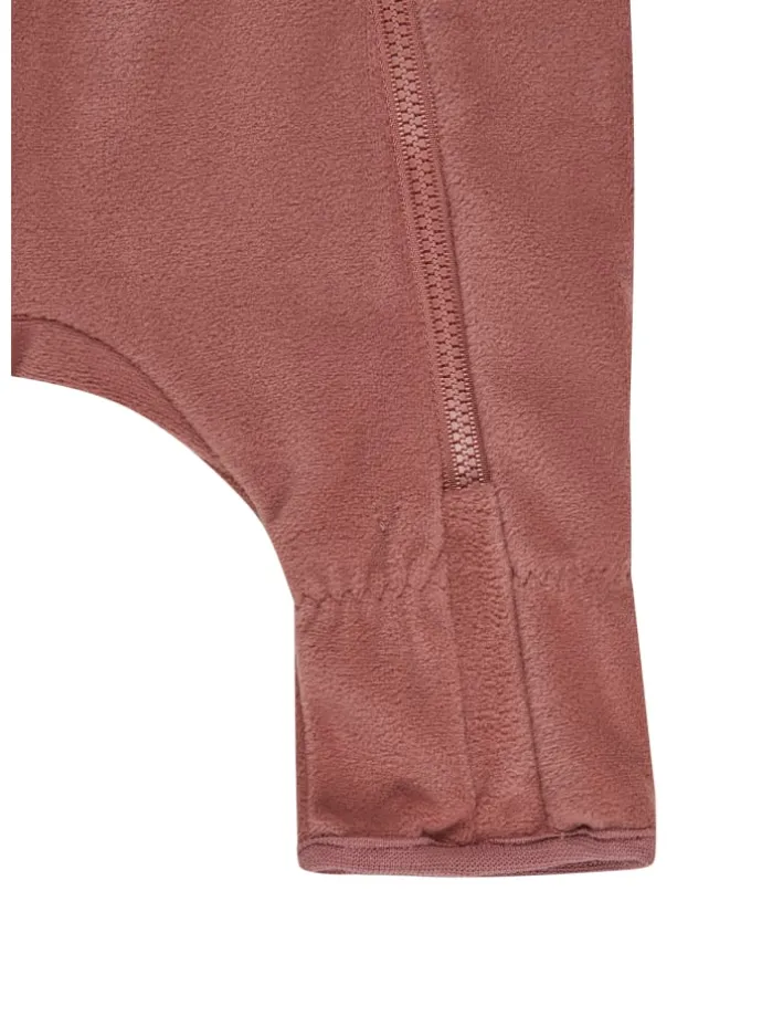Overall Fleece in rosafarben