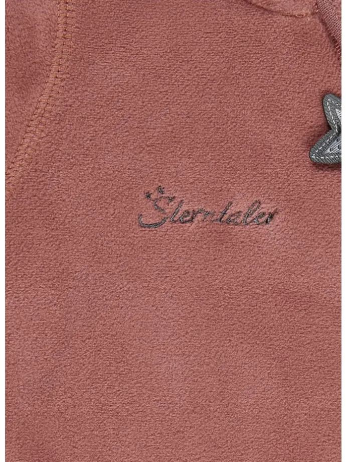 Overall Fleece in rosafarben