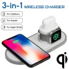 2Pace® 3 in 1 QI Charger 10W Ladegerät Ladestation für Apple Watch iPhone 12