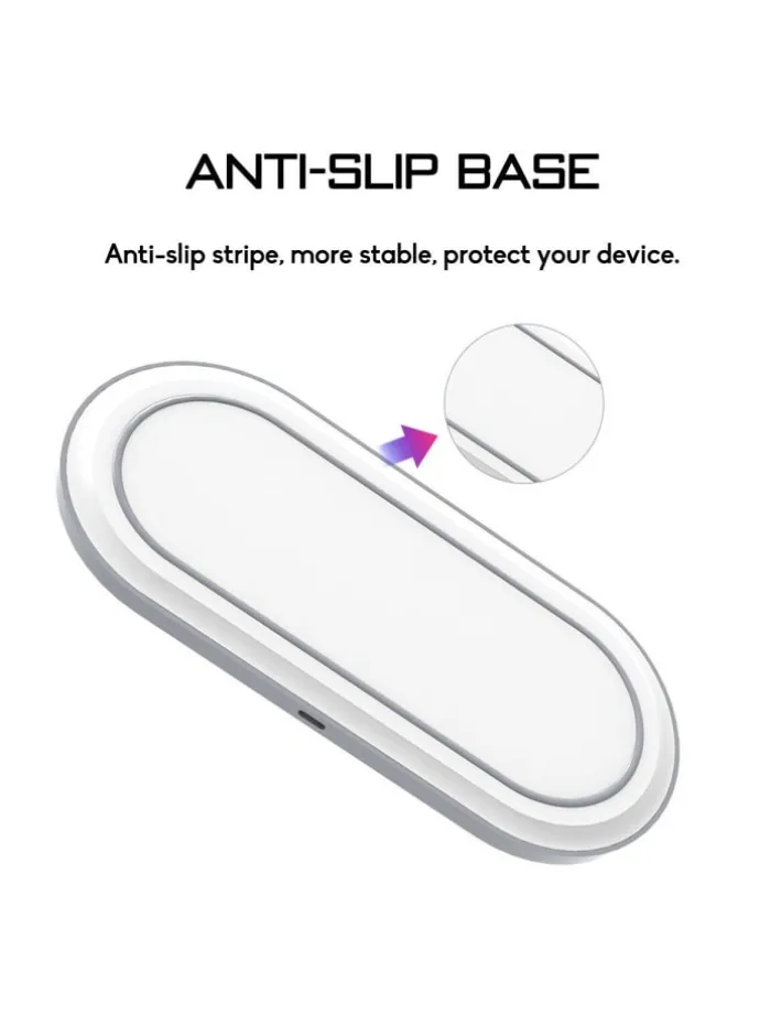 2Pace® 3 in 1 QI Charger 10W Ladegerät Ladestation für Apple Watch iPhone 12