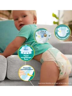 Pampers Baby-Dry Größe 5, 174 Windeln, 11kg-16kg