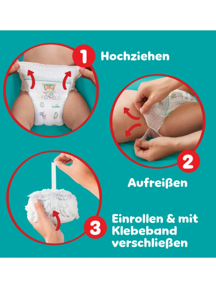 Pampers Baby-Dry Pants Größe 6, 138 Windeln, 13kg-19kg