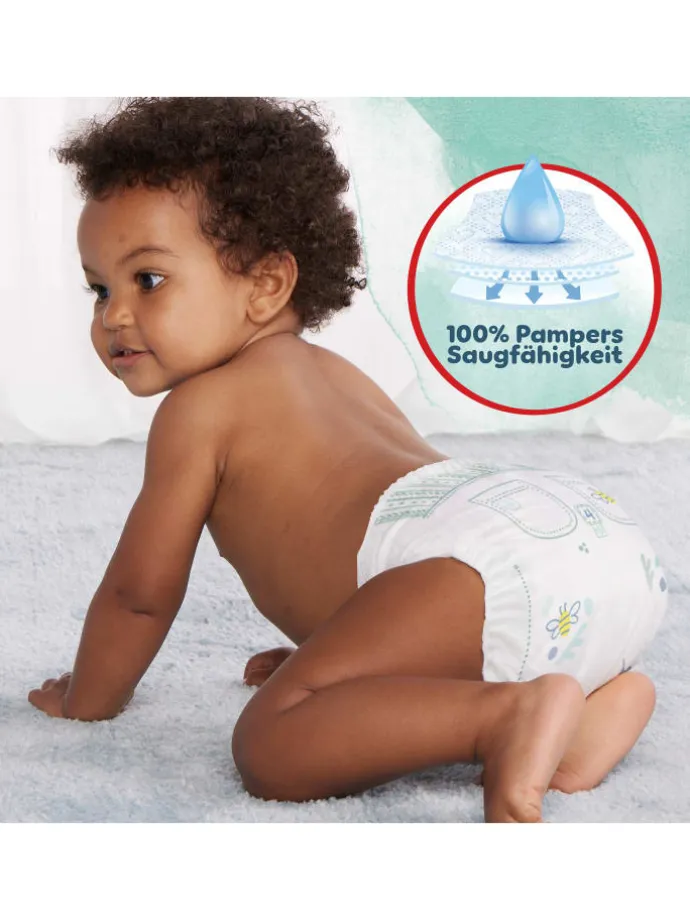 Pampers Harmonie Pants Größe 6, 132 Höschenwindeln, 15kg+