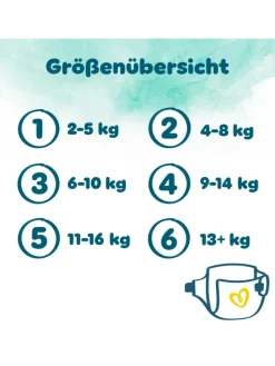 Pampers Harmonie Windeln Größe 3, 186 Windeln, 6kg-10kg