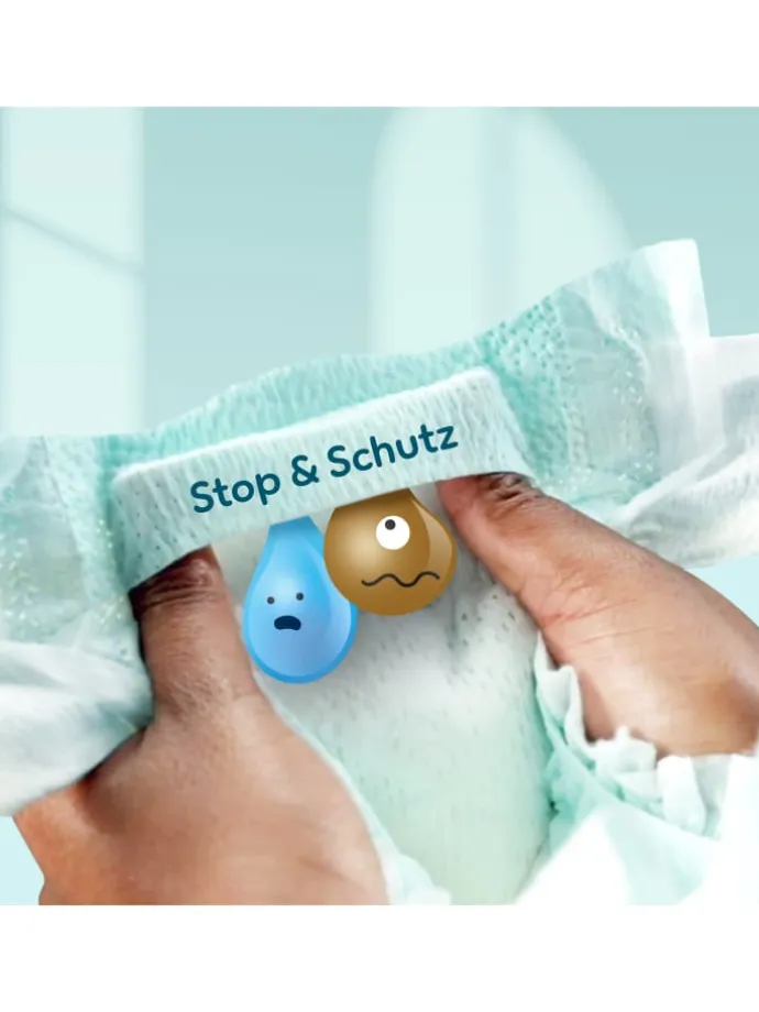 Pampers Premium Protection Größe 1, 180 Windeln, 2kg-5kg