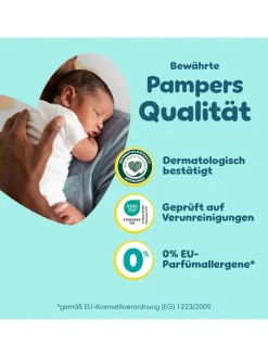 Pampers Premium Protection Größe 1, 180 Windeln, 2kg-5kg